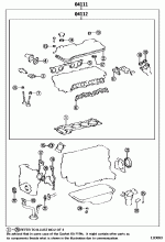 ENGINE OVERHAUL GASKET KIT 1